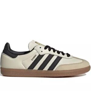 adidas Originals Samba OG "Cream White/Core Black/Sand Strata" Women's Shoe